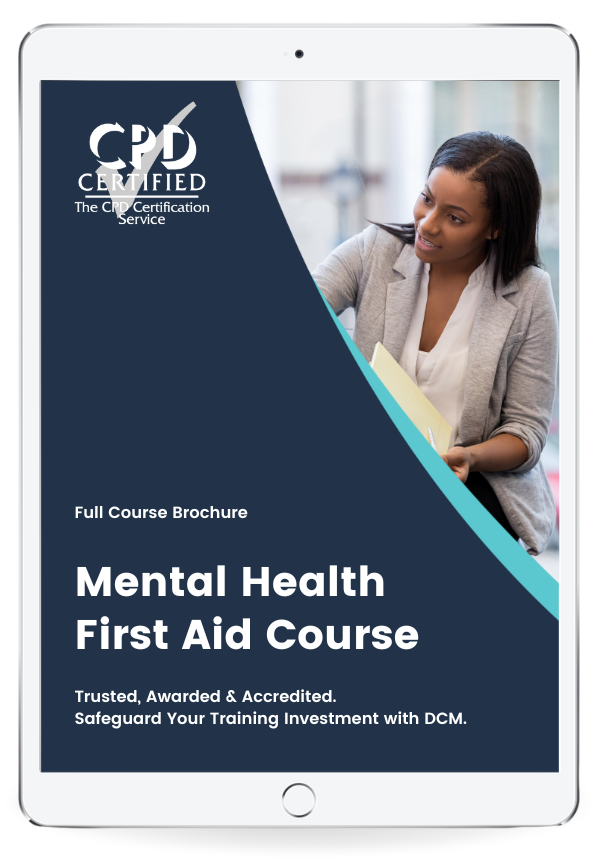 Get the CPD Certified Mental Health First Aid Online Course Brochure & 2025 Timetable Instantly